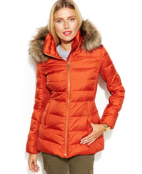 michael kors orange coat|Michael Kors coats on sale.